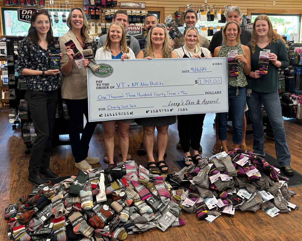 Businesses Partner to Provide Over $13,000 of Socks and Support to the Areas Homeless Population