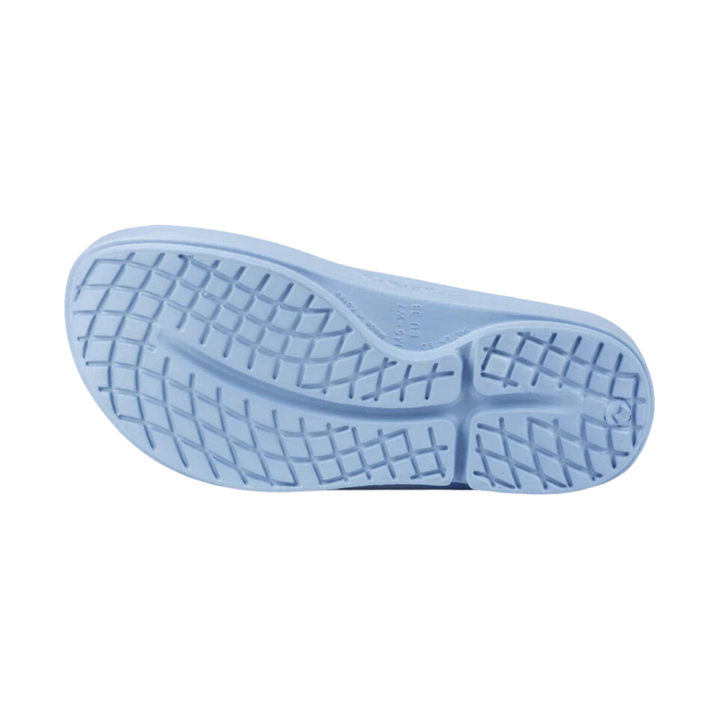 OOfos OOahh Slide - Neptune Blue - Lenny's Shoe & Apparel