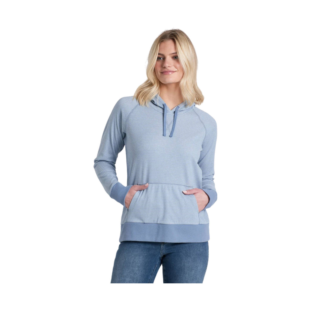 Kuhl Women's Stria Pullover Hoody - Blue Cove - Lenny's Shoe & Apparel