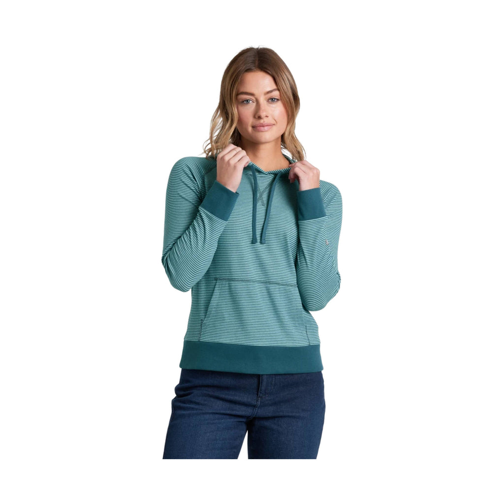 Kuhl Women's Stria Pullover Hoody - Everglade - Lenny's Shoe & Apparel