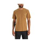 Carhartt Men's Relaxed Fit Lightweight Short Sleeve Pocket Tee - Carhartt Brown - Lenny's Shoe & Apparel