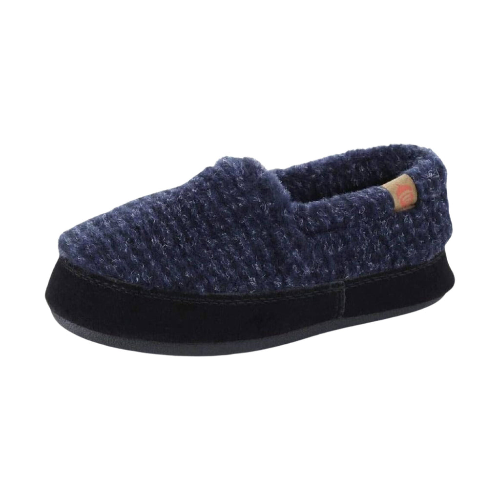 Acorn Kids' Moc Slippers - Blue Check - Lenny's Shoe & Apparel