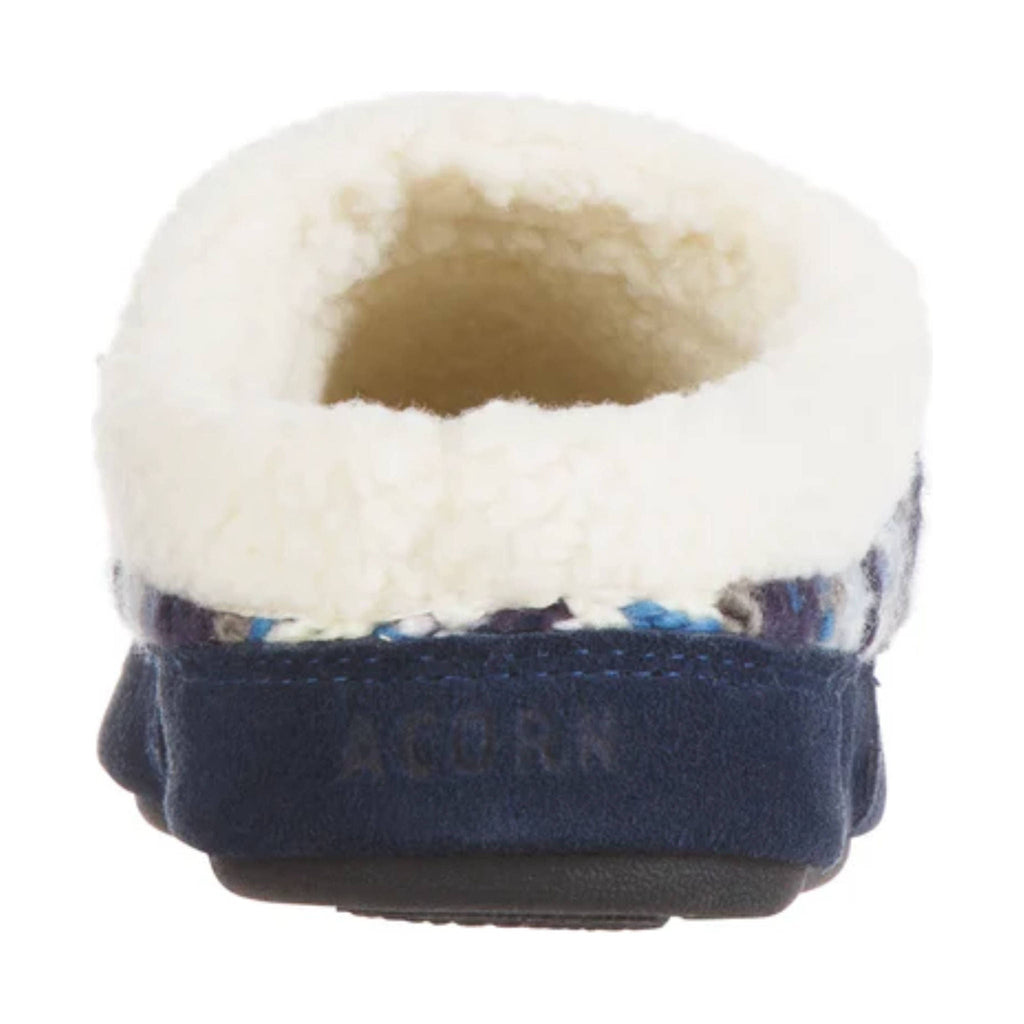 Acorn Women's Hoodback Slipper - Navy/Blue FINAL SALE - Lenny's Shoe & Apparel