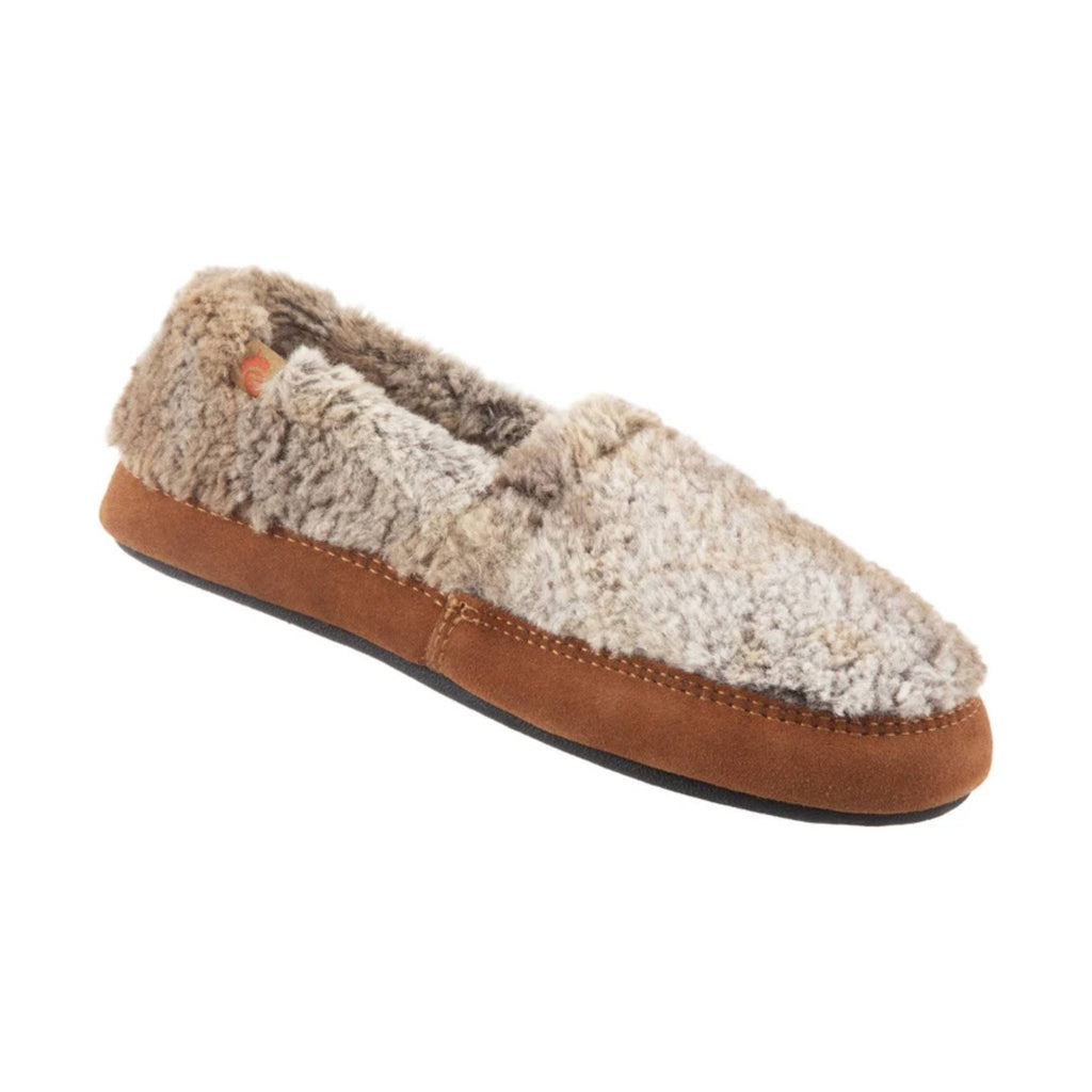 Acorn Women's Moc Slippers - Brown Berber FINAL SALE - Lenny's Shoe & Apparel