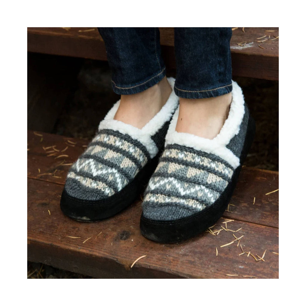 Acorn Women's Nordic Moc Slipper - Nordic Grey FINAL SALE - Lenny's Shoe & Apparel