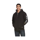 Ariat Men's Rebar All Weather Full Zip Hoodie - Black - Lenny's Shoe & Apparel