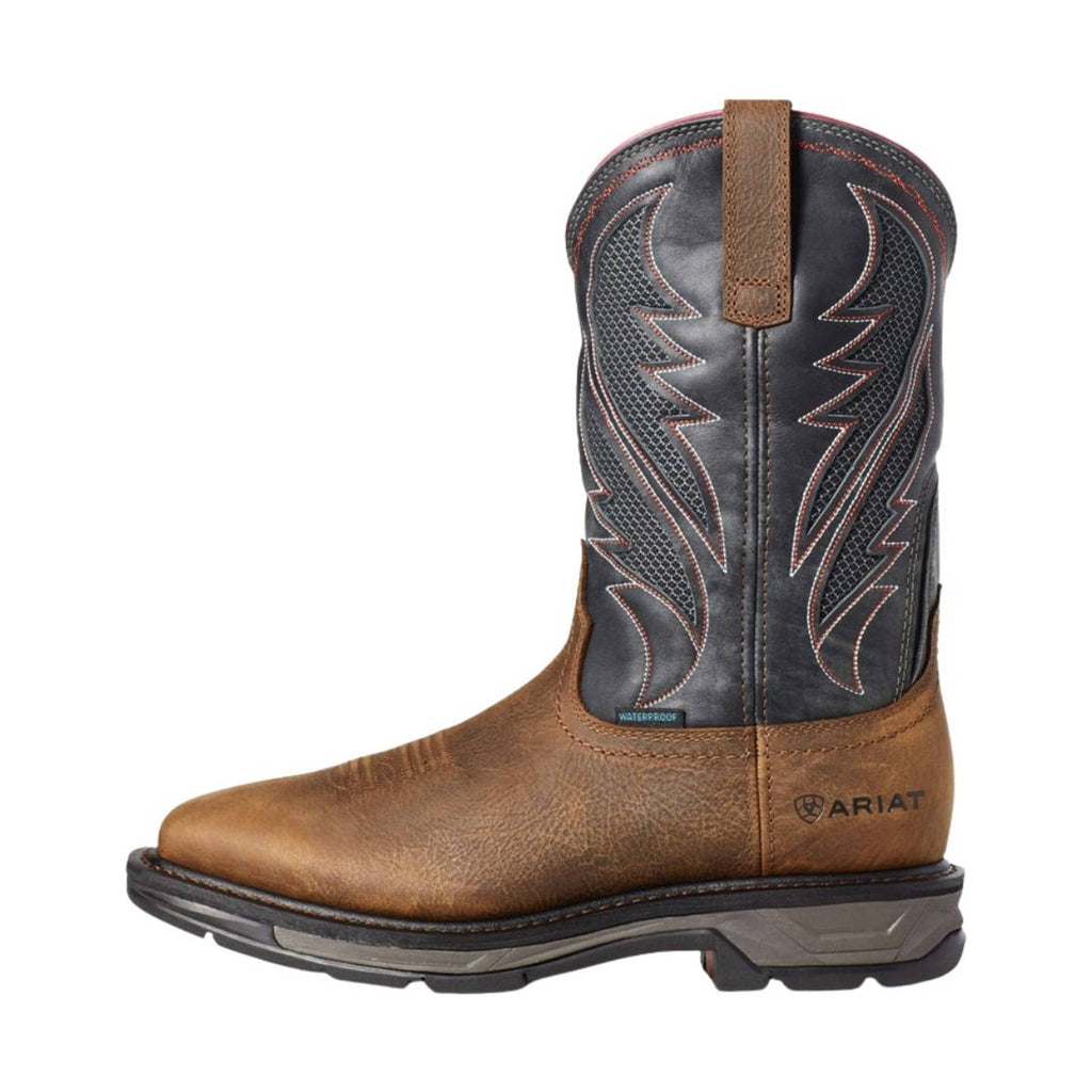 Ariat Men's WorkHog XT VentTEK Waterproof Work Boot - Rye Brown - Lenny's Shoe & Apparel