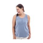 Aventura Women's Clemente Henley Tank Top - English Manor - Lenny's Shoe & Apparel