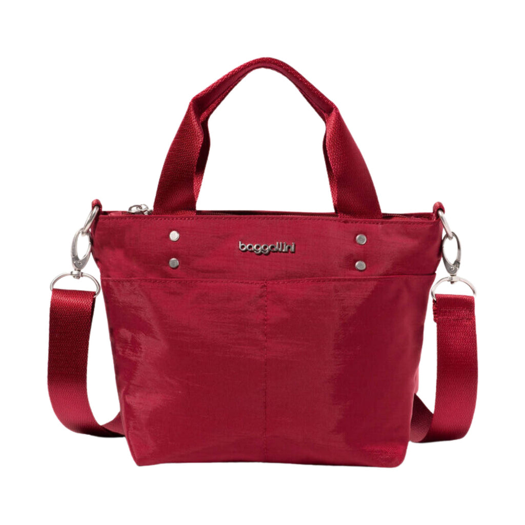 Baggallini Mini Carryall Tote - Ruby Red - Lenny's Shoe & Apparel