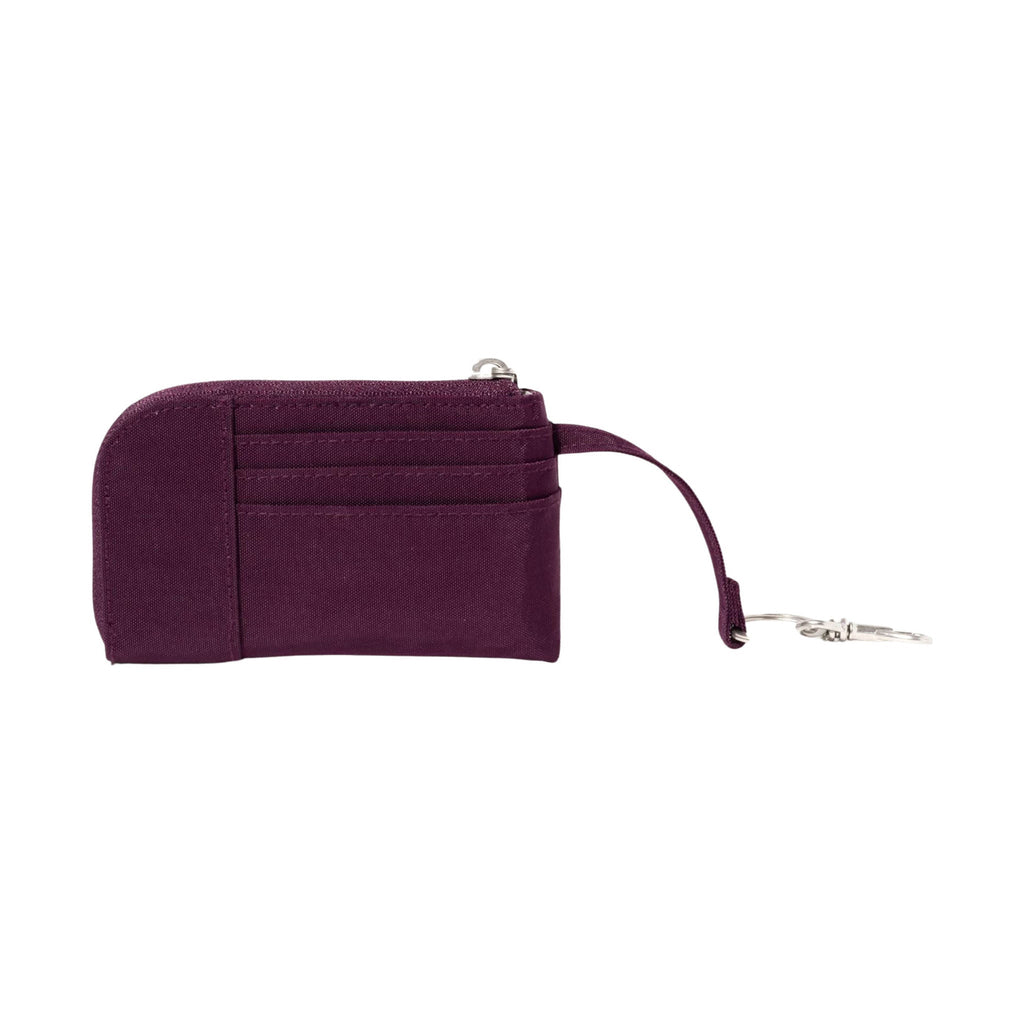 Baggallini RFID Zip Card Case - Mulberry - Lenny's Shoe & Apparel