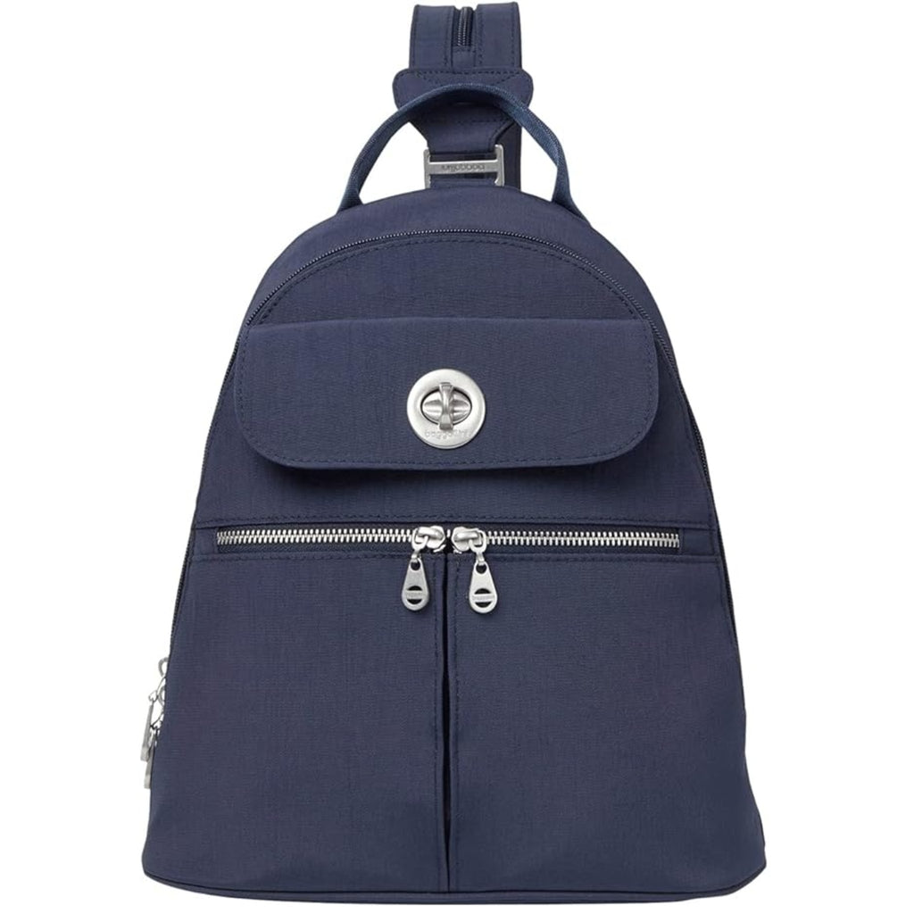 Baggallini Women's Naples Convertible Backpack - French Navy - Lenny's Shoe & Apparel