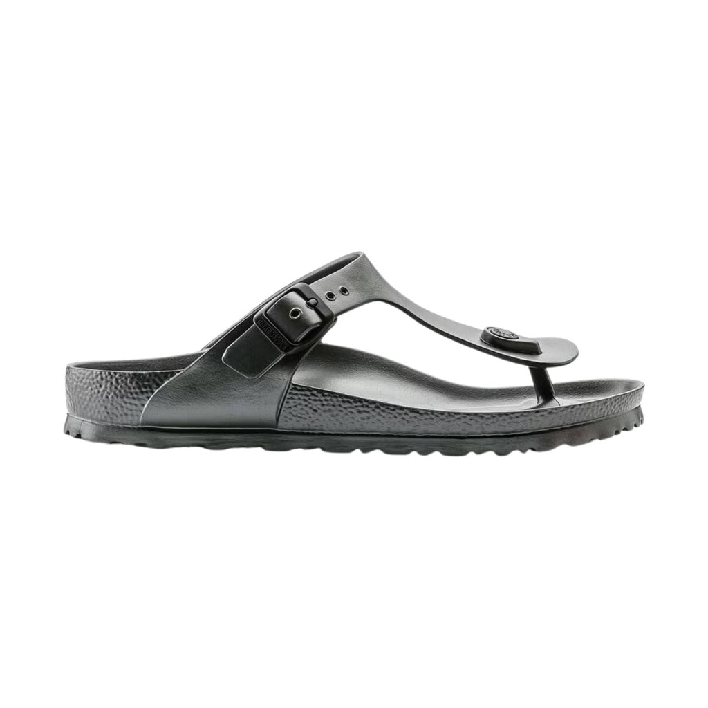 Birkenstock Gizeh Essentials EVA Sandal - Metallic Anthracite - Lenny's Shoe & Apparel