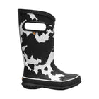 Bogs Kids' Cow Rain Boots - Black & White - Lenny's Shoe & Apparel