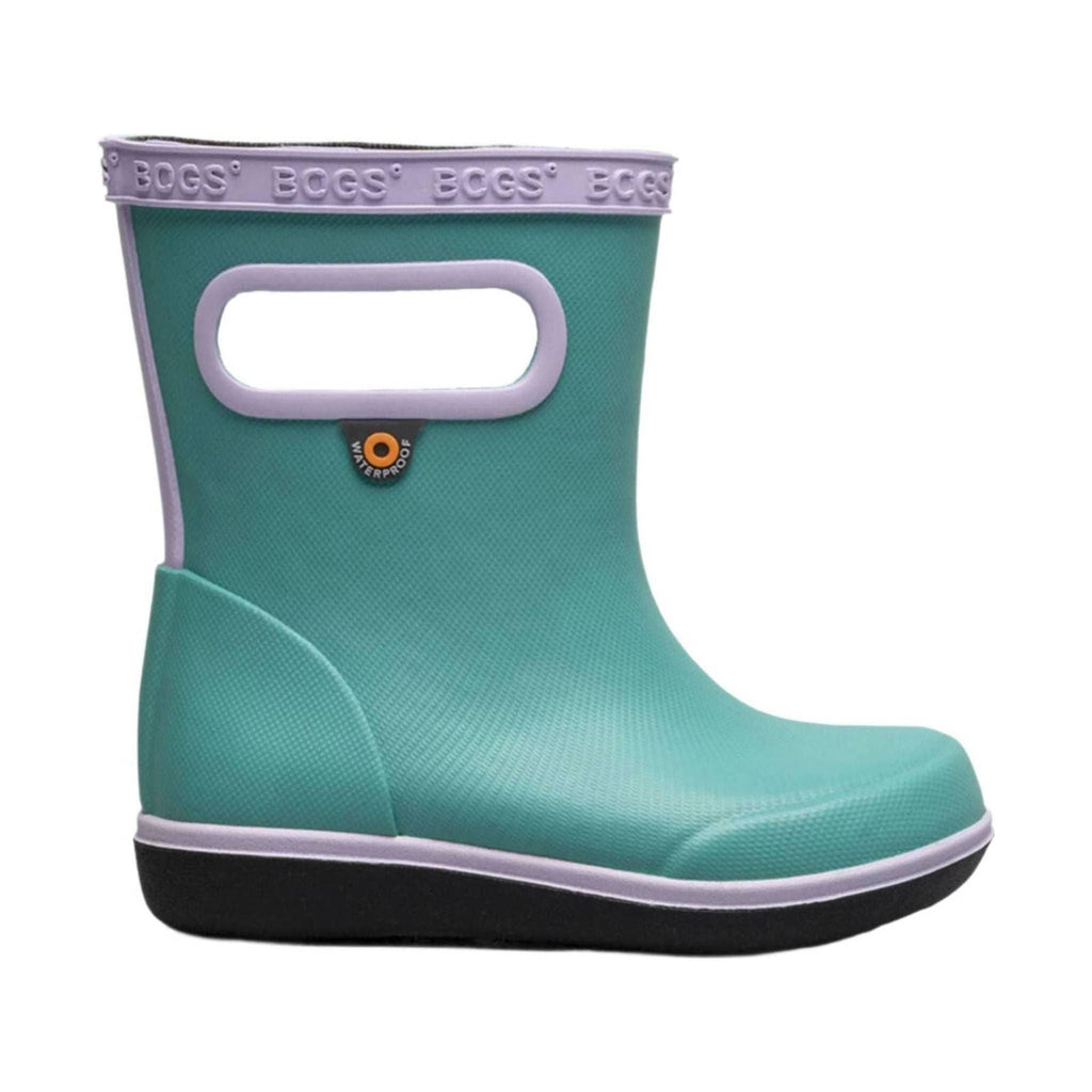 Bogs Kids' Skipper II Solid Rain Boots - Teal - Lenny's Shoe & Apparel