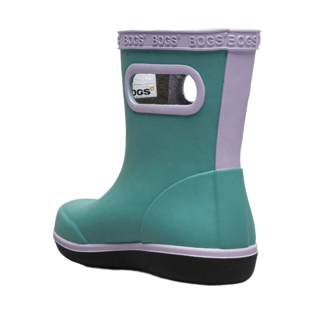 Bogs Kids' Skipper II Solid Rain Boots - Teal - Lenny's Shoe & Apparel