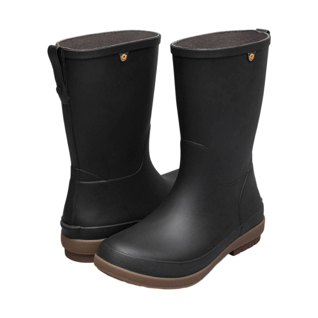 Bogs Women's Amanda II Mid Rain Boots - Black - Lenny's Shoe & Apparel