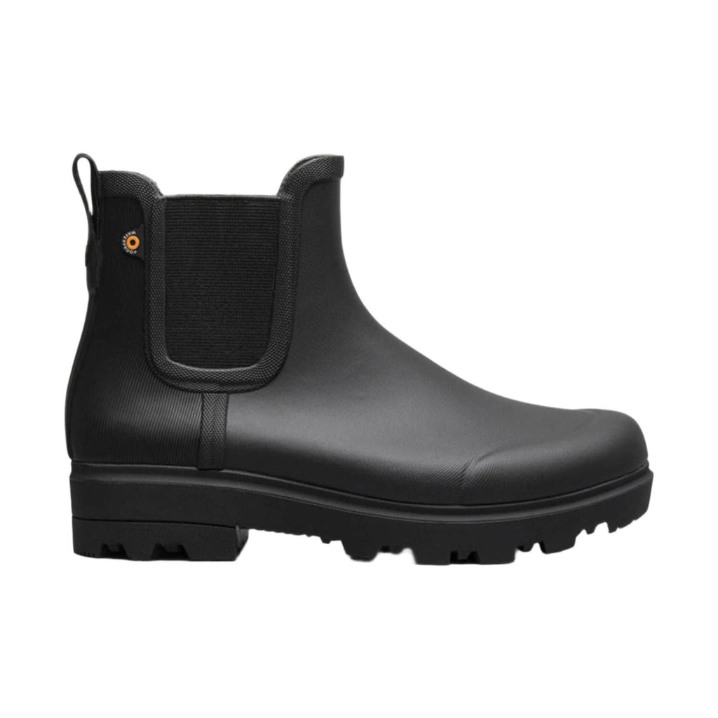 Bogs Women's Holly Chelsea Rain Boots - Black - Lenny's Shoe & Apparel