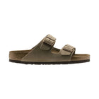 Brikenstock Arizona Soft Footbed Sandal - Suede Taupe - Lenny's Shoe & Apparel