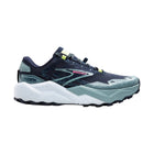 Brooks Women's Caldera 7 Trail Running Shoes - Peacoat/Citadel/Sunny Lime - Lenny's Shoe & Apparel