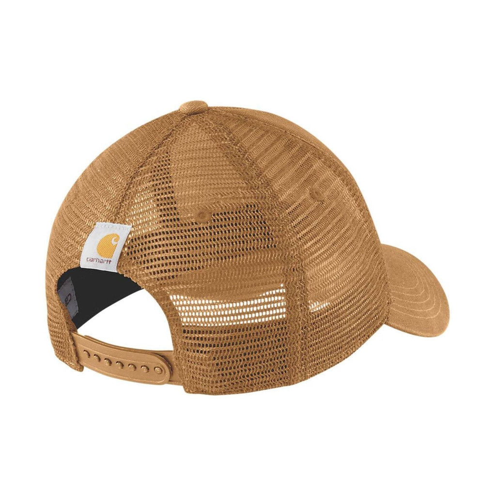 Carhartt Canvas Mesh Cap - Brown/Oiled Walnut - Lenny's Shoe & Apparel