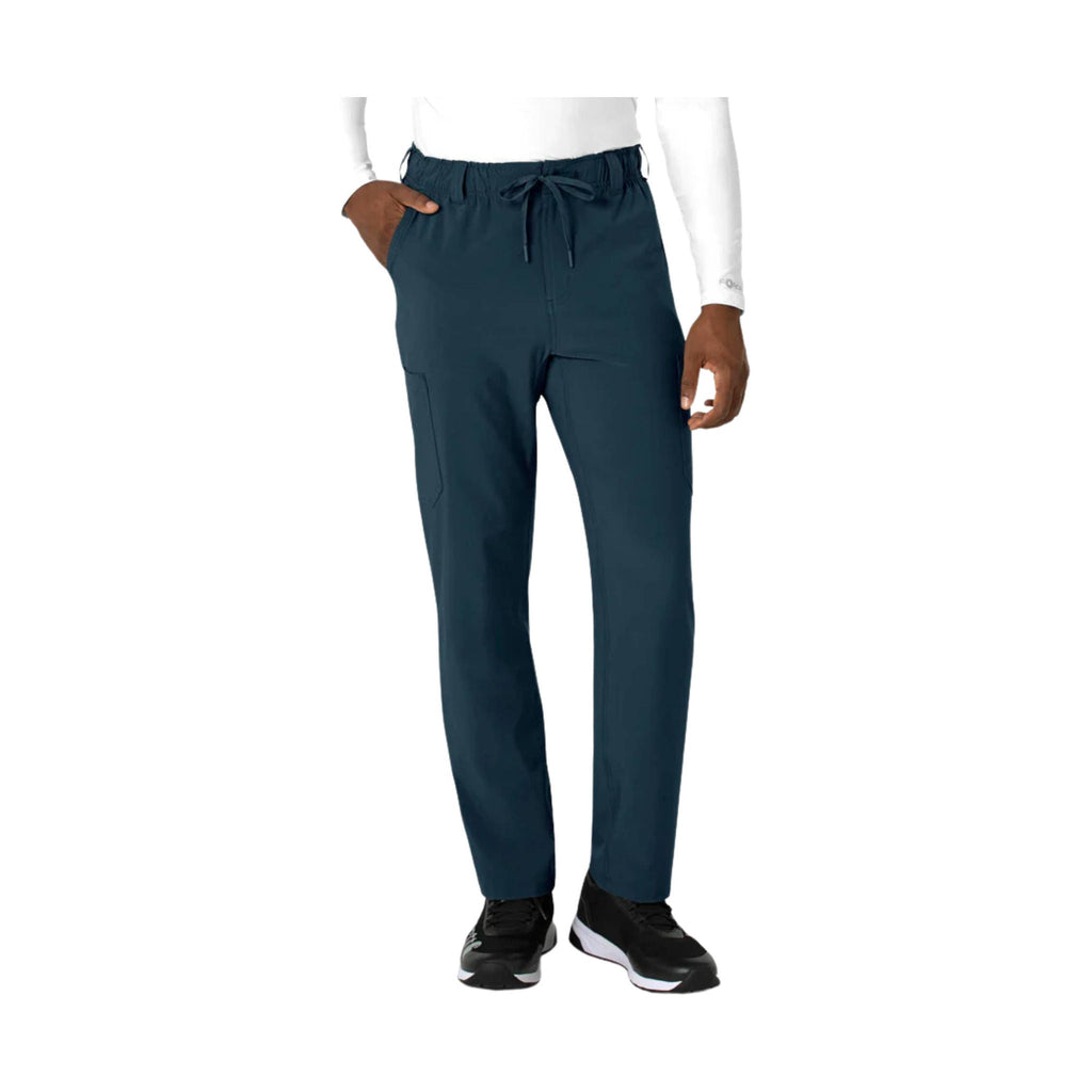 Carhartt Men's Cross Flex Straight Leg Scrub Pant - Navy - Lenny's Shoe & Apparel