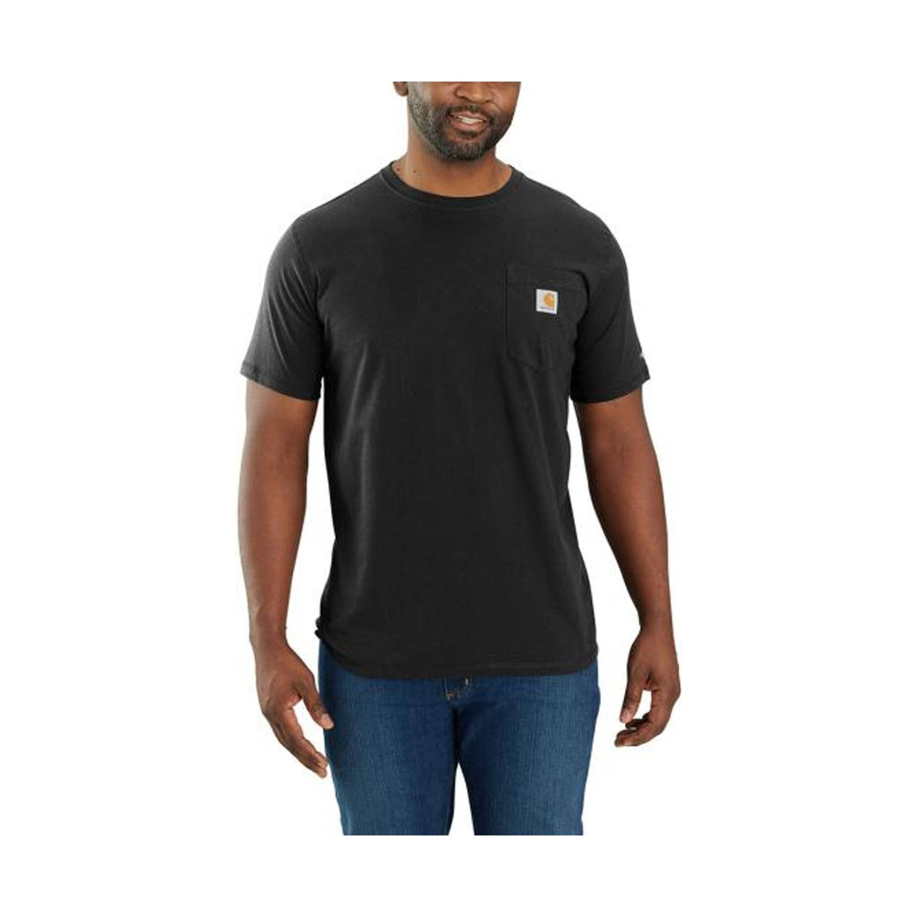 Carhartt Men's Relaxed Fit SS Pocket Tee - Black - Lenny's Shoe & Apparel