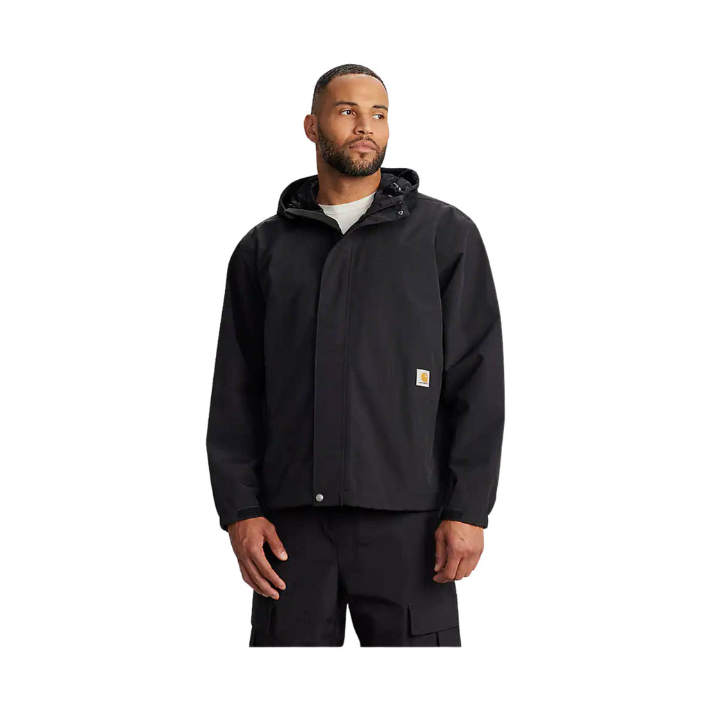 Carhartt Men's Storm Defender Loose Fit Lightweight Ran Jacket - Black - Lenny's Shoe & Apparel