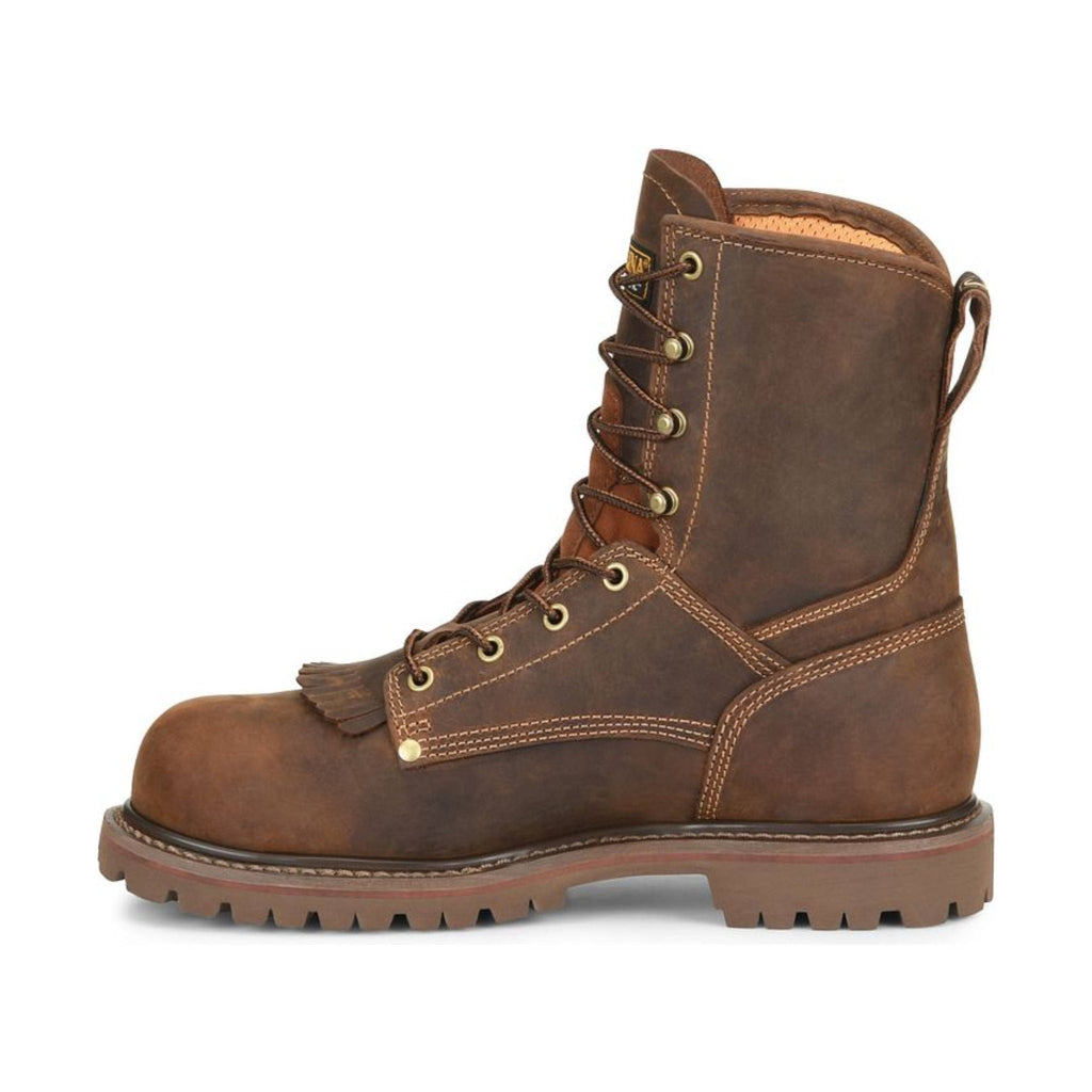 Carolina Men's 28 Series 8 Inch Waterproof Composite Toe Work Boots - Brown - Lenny's Shoe & Apparel