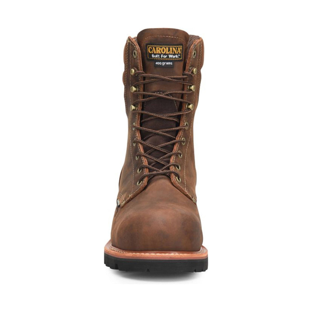 Carolina Men's Hemlock Insulated 400G Composite Toe Logger Work Boots - Medium Brown - Lenny's Shoe & Apparel