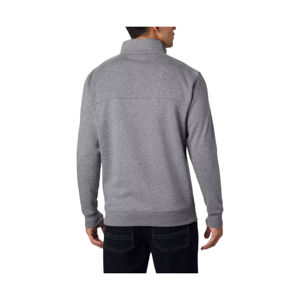 Columbia Men's Hart Mountain II Half Zip Sweatshirt - Charcoal Heather - Lenny's Shoe & Apparel