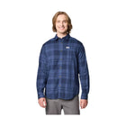 Columbia Men's Vapor Ridge III Long Sleeve Shirt - Collegiate Navy Rivercrossing Plaid - ONLINE STORE CREDIT/EXCHANGE ONLY - Lenny's Shoe & Apparel