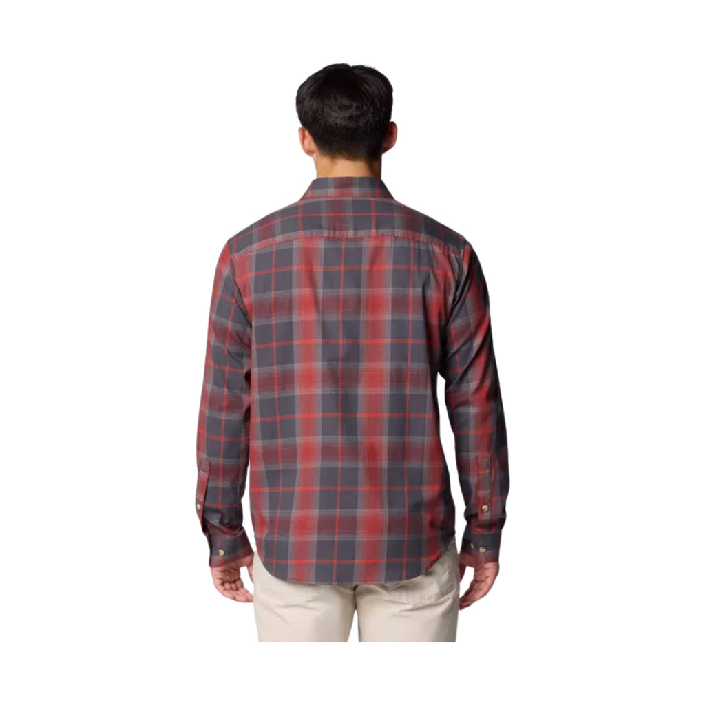 Columbia Men's Vapor Ridge III Long Sleeve Shirt - Spice Tartan Ombre - ONLINE STORE CREDIT/EXCHANGE ONLY - Lenny's Shoe & Apparel