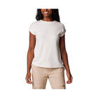 Columbia Women's Crystal Pine Tee - Chalk - ONLINE STORE CREDIT/EXCHANGE ONLY - Lenny's Shoe & Apparel