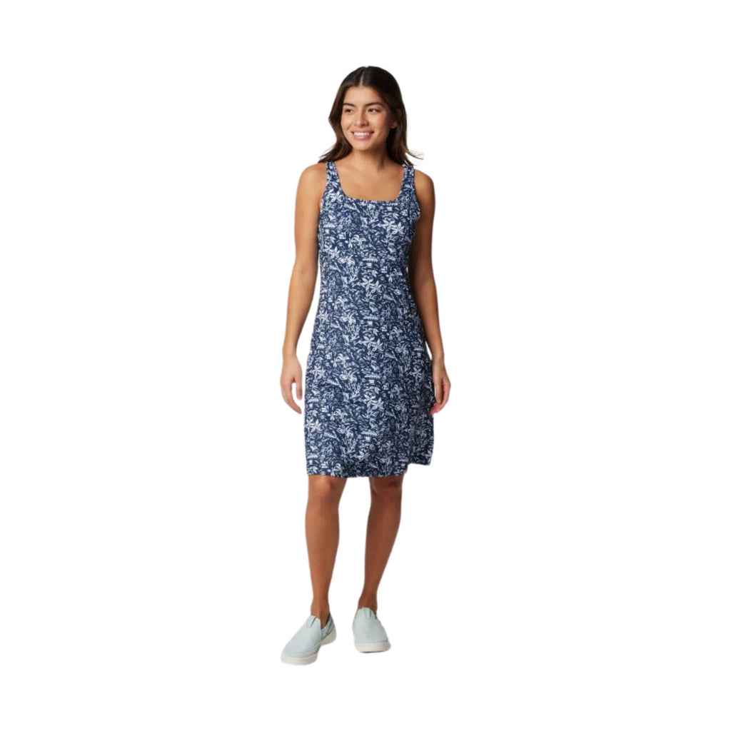 Columbia Women's PFG Freezer III Dress - Collegiate Navy Kona Print - Lenny's Shoe & Apparel