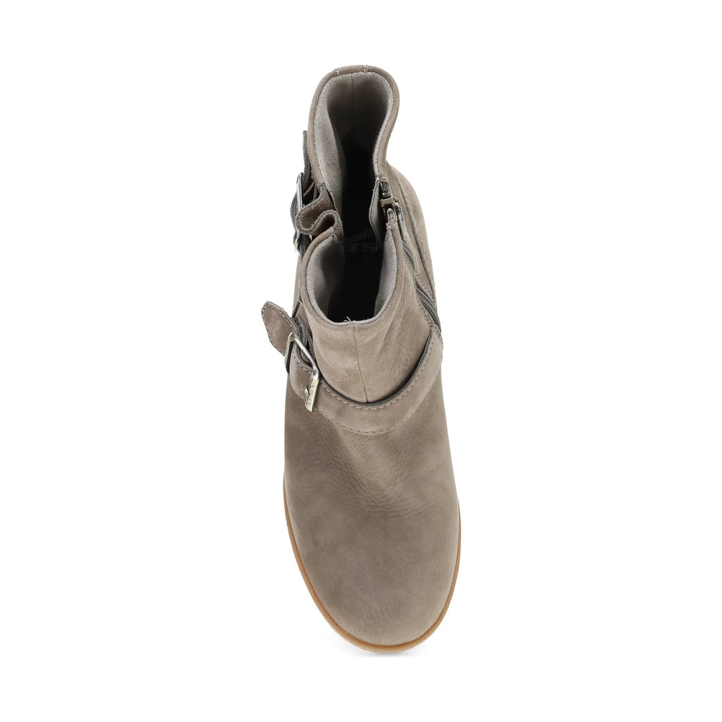 Dansko Women's Delphine Boots - Stone Waterproof Nubuck - Lenny's Shoe & Apparel