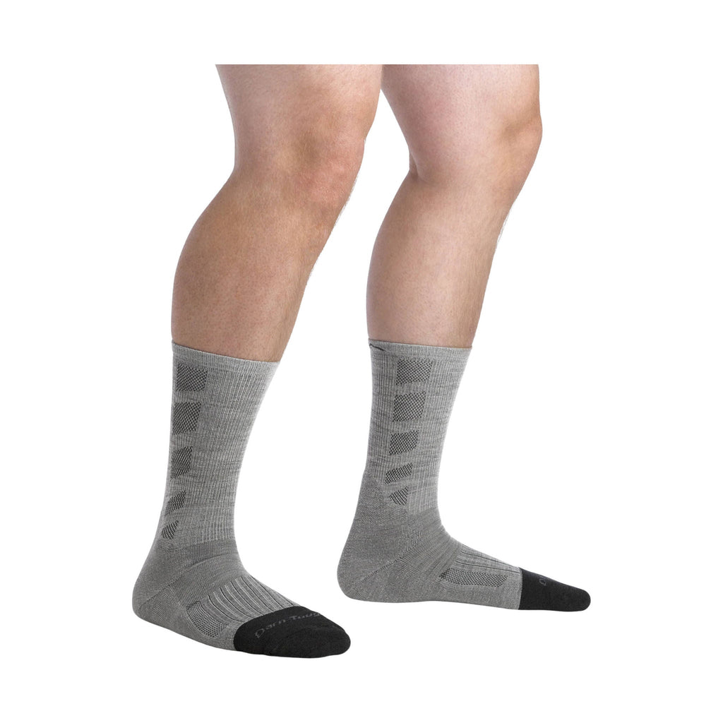 Darn Tough Vermont Men's Stanley K Boot Lightweight Work Sock - Ash - Lenny's Shoe & Apparel