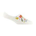 Darn Tough Vermont Women's Garden Party No Show Hidden Lightweight Lifestyle Sock - White - Lenny's Shoe & Apparel