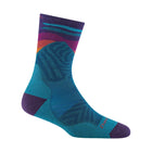 Darn Tough Vermont Women's Mirnavated Micro Crew Ultra Lightweight Running Sock - Cascade - Lenny's Shoe & Apparel