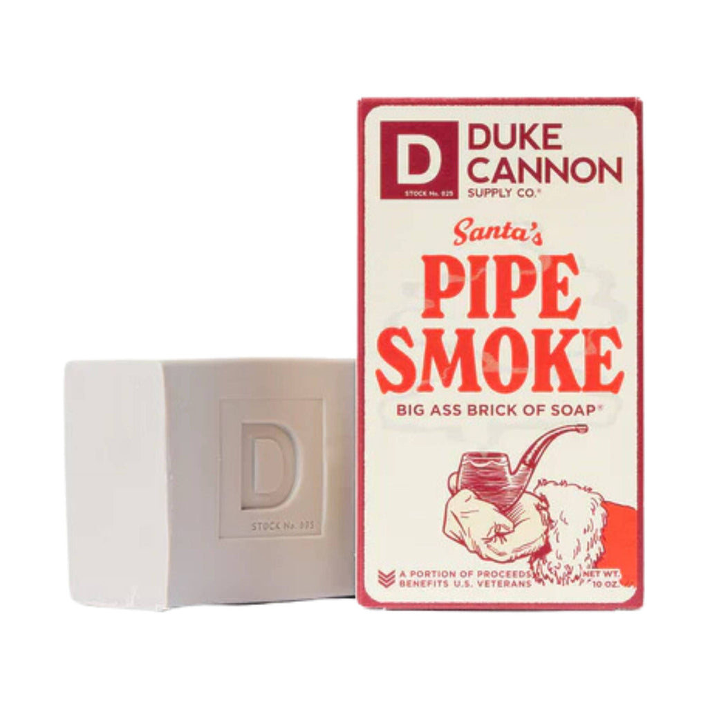 Duke Cannon Santa's Pipe Smoke Brick Of Soap - Smoky Vanilla - Lenny's Shoe & Apparel