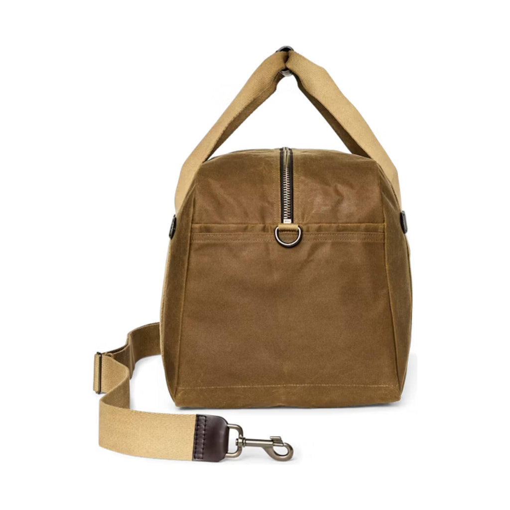 Filson Medium Tin Cloth Duffle Bag - Dark Tan - Lenny's Shoe & Apparel