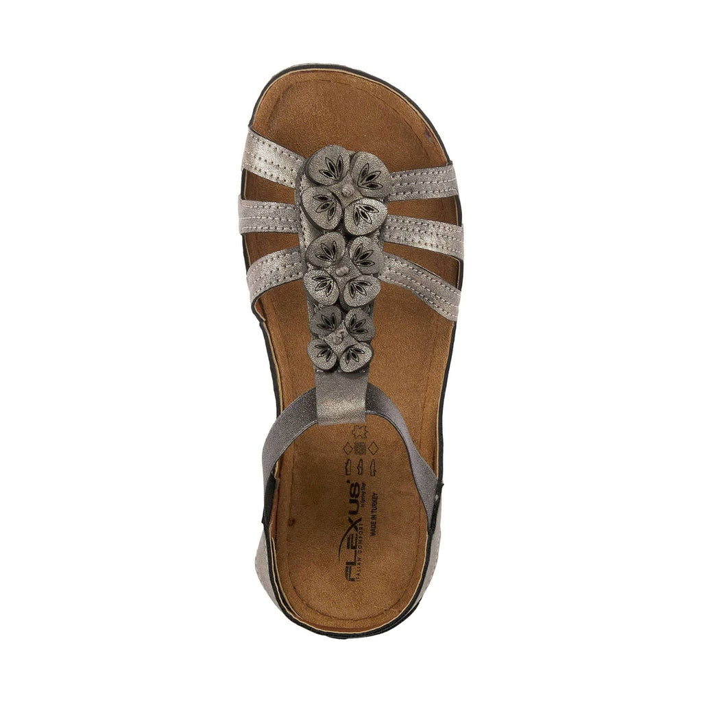 Flexus Women's Adede Slingback Sandal - Pewter - Lenny's Shoe & Apparel