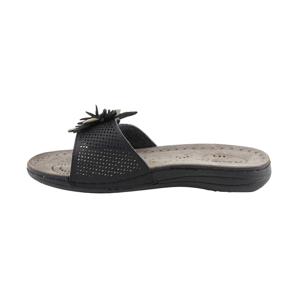 Flexus Women's Flowerstars Sandals - Black - Lenny's Shoe & Apparel