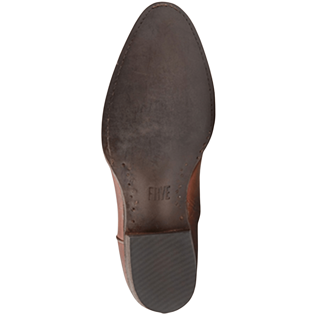 Frye Men's Austin Inside Zip Ankle Boots - Cognac - Lenny's Shoe & Apparel