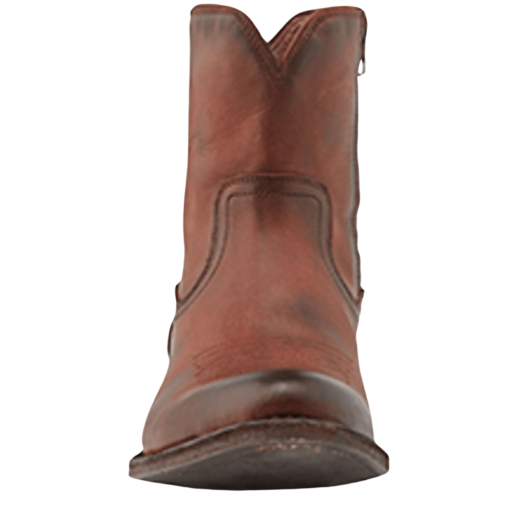 Frye Men's Austin Inside Zip Ankle Boots - Cognac - Lenny's Shoe & Apparel