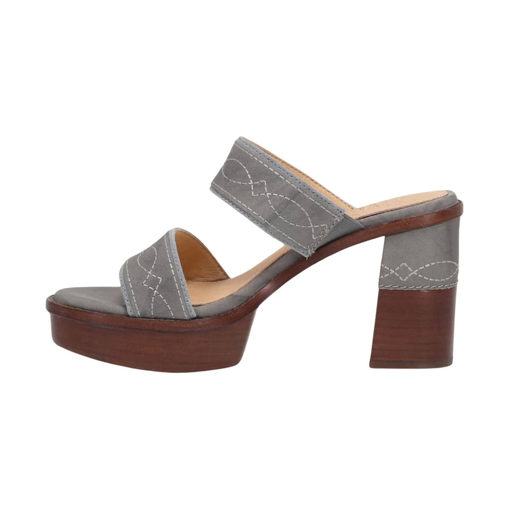 Frye Women's Pipa Woodstock 2 Band Platform Sandal - Grey Sky - Lenny's Shoe & Apparel