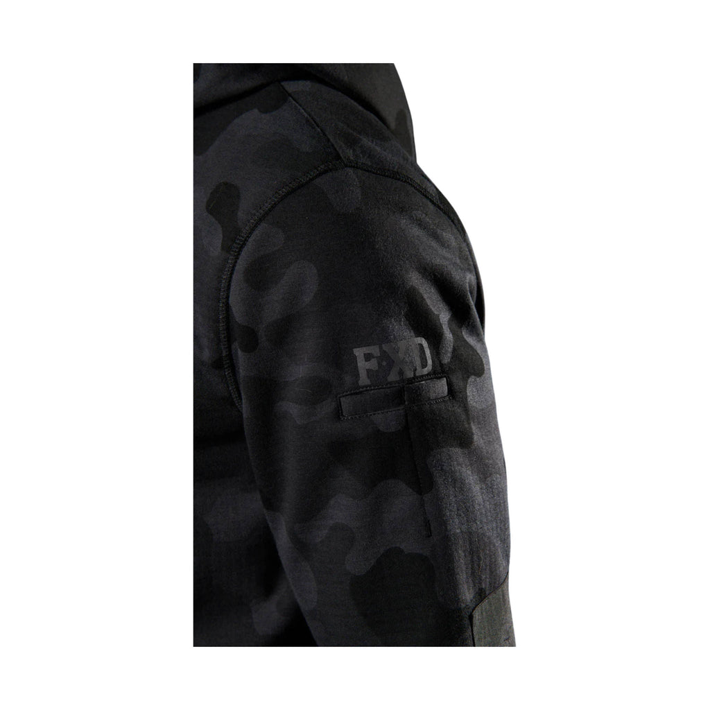 FXD Men's WF - 1 Work Fleece Hoodie - Black Camo - Lenny's Shoe & Apparel