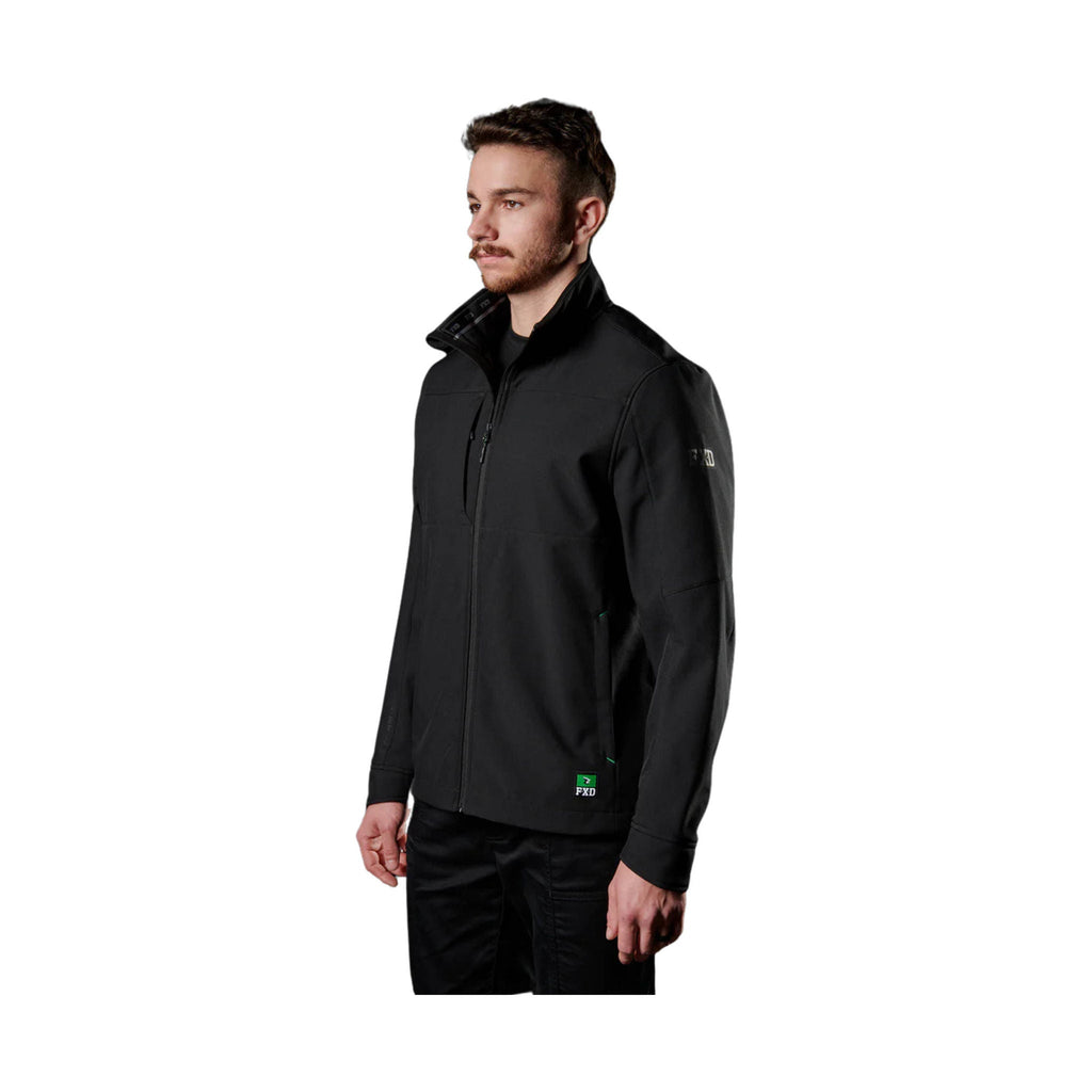 FXD Men's WO - 3 Soft Shell Work Jacket - Black - Lenny's Shoe & Apparel