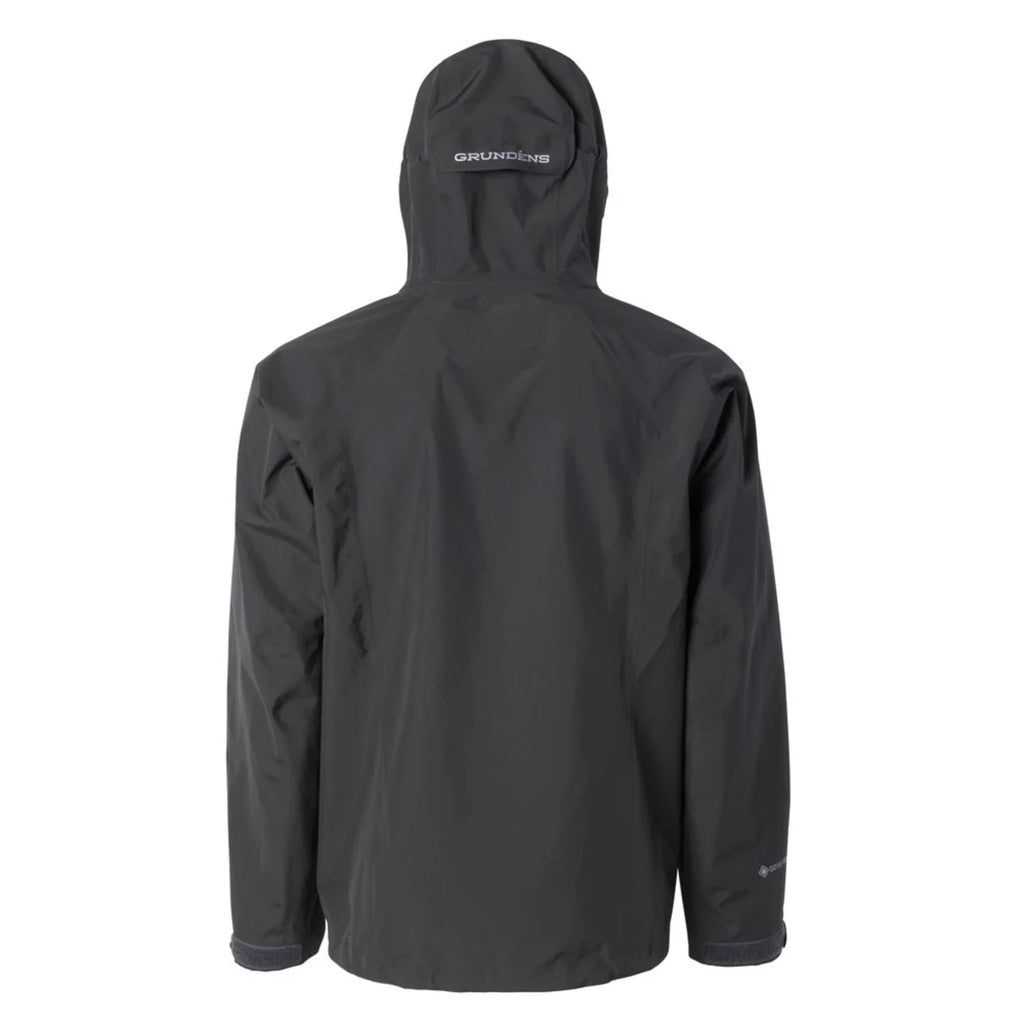 Grundens Men's Charter Gore Tex Rain Jacket - Anchor - Lenny's Shoe & Apparel