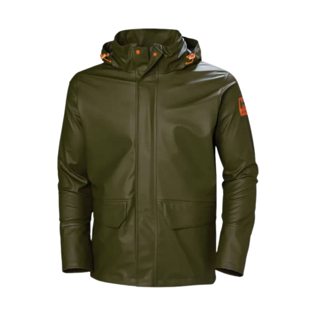 Helly Hansen Men's Gale Rain Jacket - Olive - Lenny's Shoe & Apparel