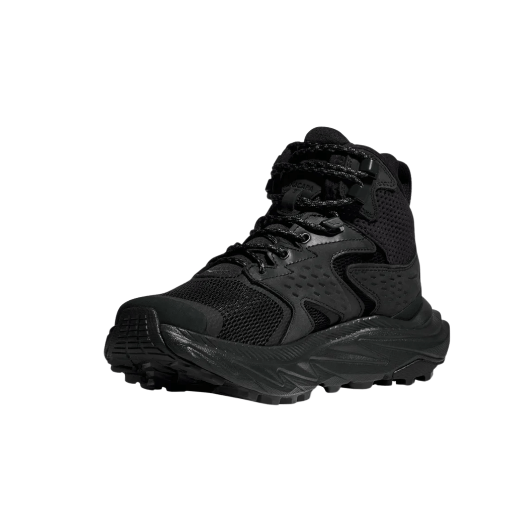 HOKA Men's Anacapa 2 Mid GTX Hiking Shoes - Black - Lenny's Shoe & Apparel